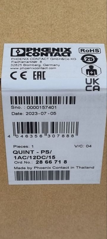 Источник питания QUINT-PS/1AC/12DC/15