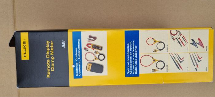 Токоизмерительные клещи Fluke 381 с дистанционным дисплеем и истинно-среднеквадратическим значением переменного и постоянного тока с iFlex