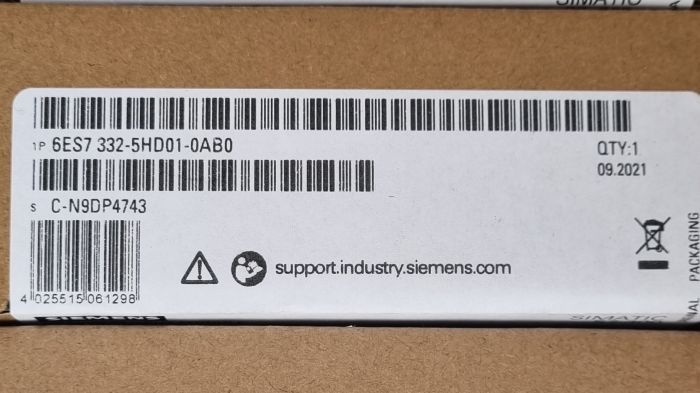 Модуль вывода аналоговых сигналов  6ES7 332-5HD01-0AB0