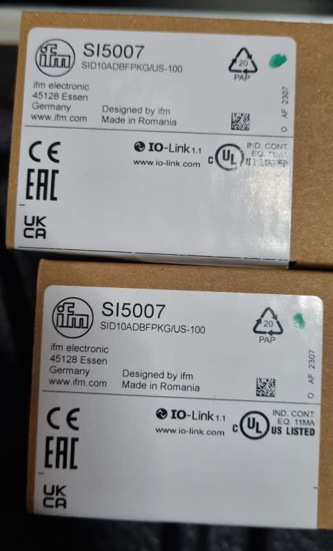 Калориметрический датчик потока IFM Electronic SI5007