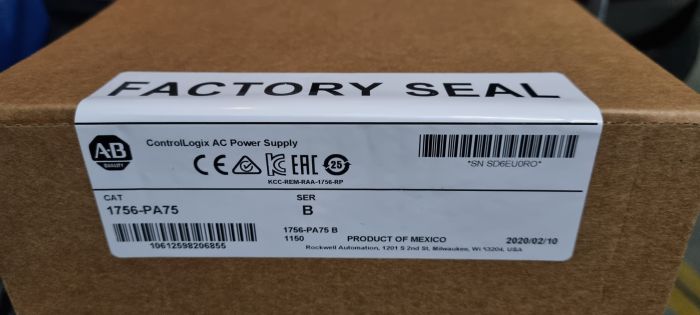 Блок питания переменного тока ControlLogix 1756-PA75