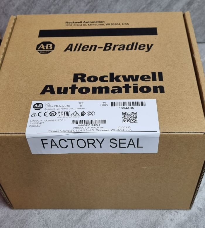 Контроллер ввода-вывода CompactLogix 750 КБ 1769-L24ER-QB1B
