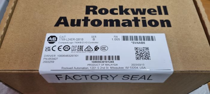 Контроллер ввода-вывода CompactLogix 750 КБ 1769-L24ER-QB1B