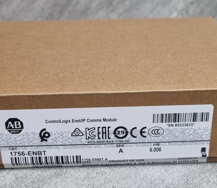 Модуль связи ControlLogix Enet/IP 1756-ENBT