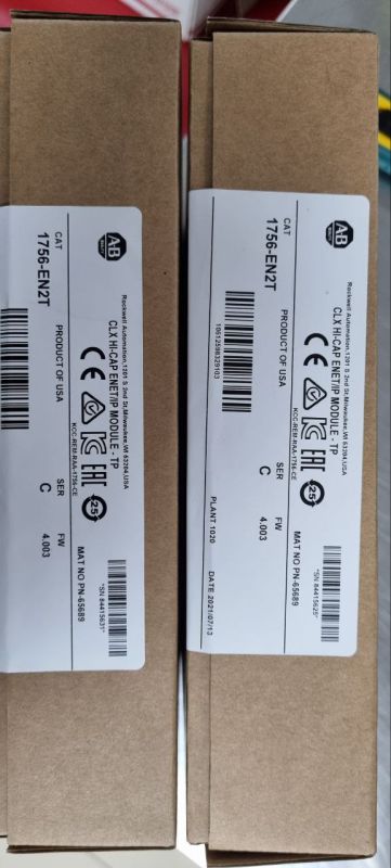 Коммуникационный модуль сети 1756-EN2T EtherNet/IP Allen Bradley