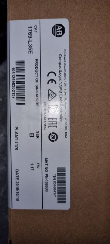 Контроллер 1769-L35E Allen-Bradley